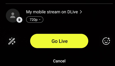 How To Stream From Mobile Phone Dlive Help Center